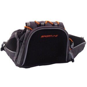 Sportline Waist Pack Gray & Black With Adjustable Buckle